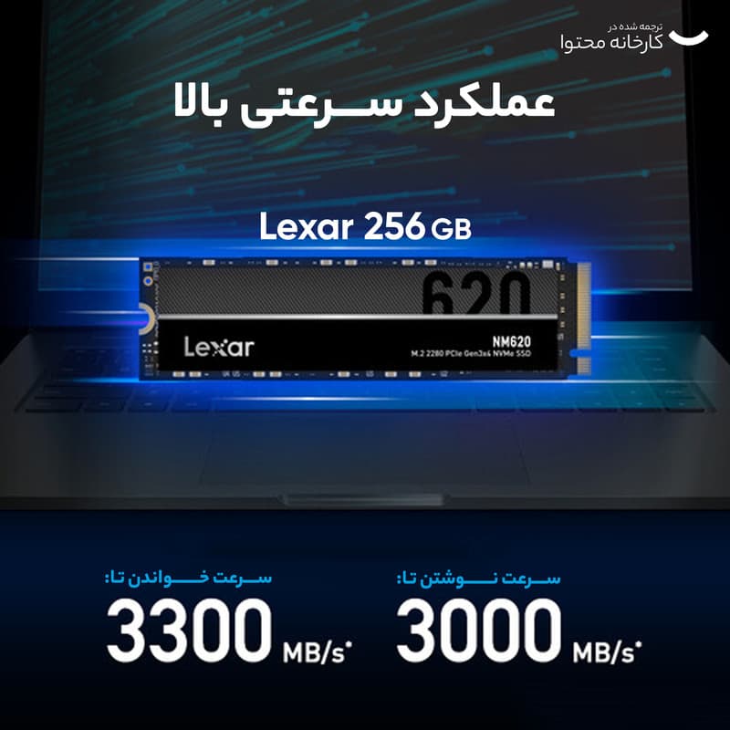 اس اس دی لگزار 256G Nm620 — تصویر ۷