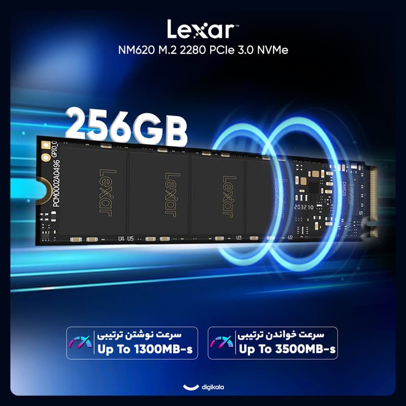 اس اس دی لگزار 256G Nm620 — تصویر ۲