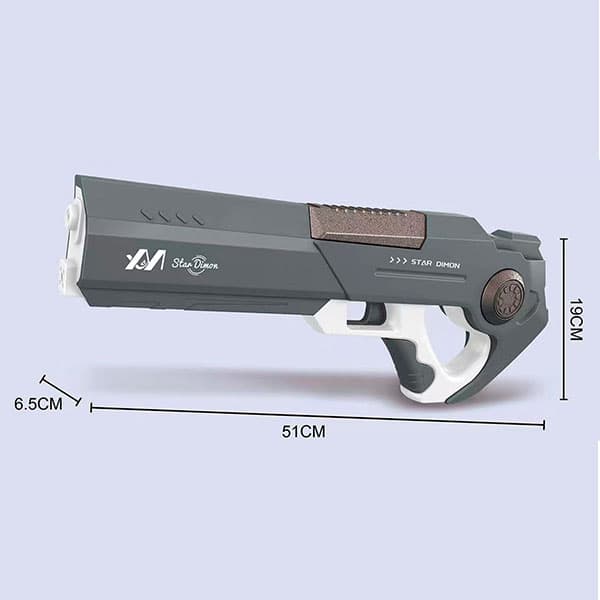 اسباب بازی تفنگ آب پاش حرفه ای سایز بزرگ مدل Electric Water Gun 3333 — تصویر ۳