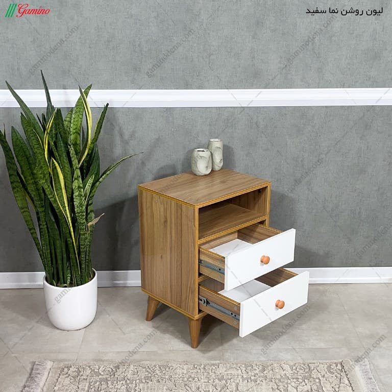 ست تخت خواب و پاتختی مدرن میهن — تصویر ۴