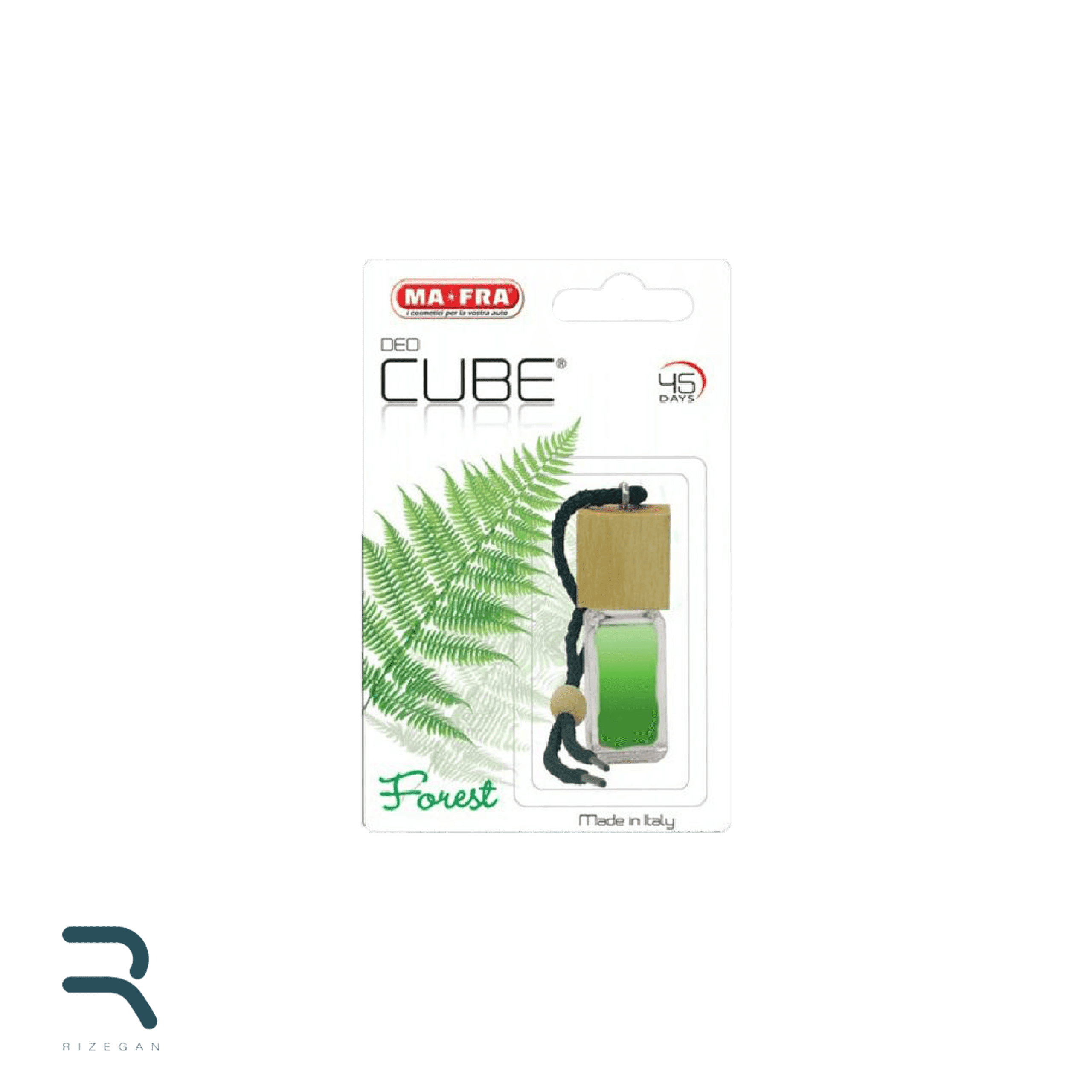 خوشبو کننده آویز خودرو مفرا با رایحه جنگل حجم 5 میلی لیتری Mafra Deo Cube Forest