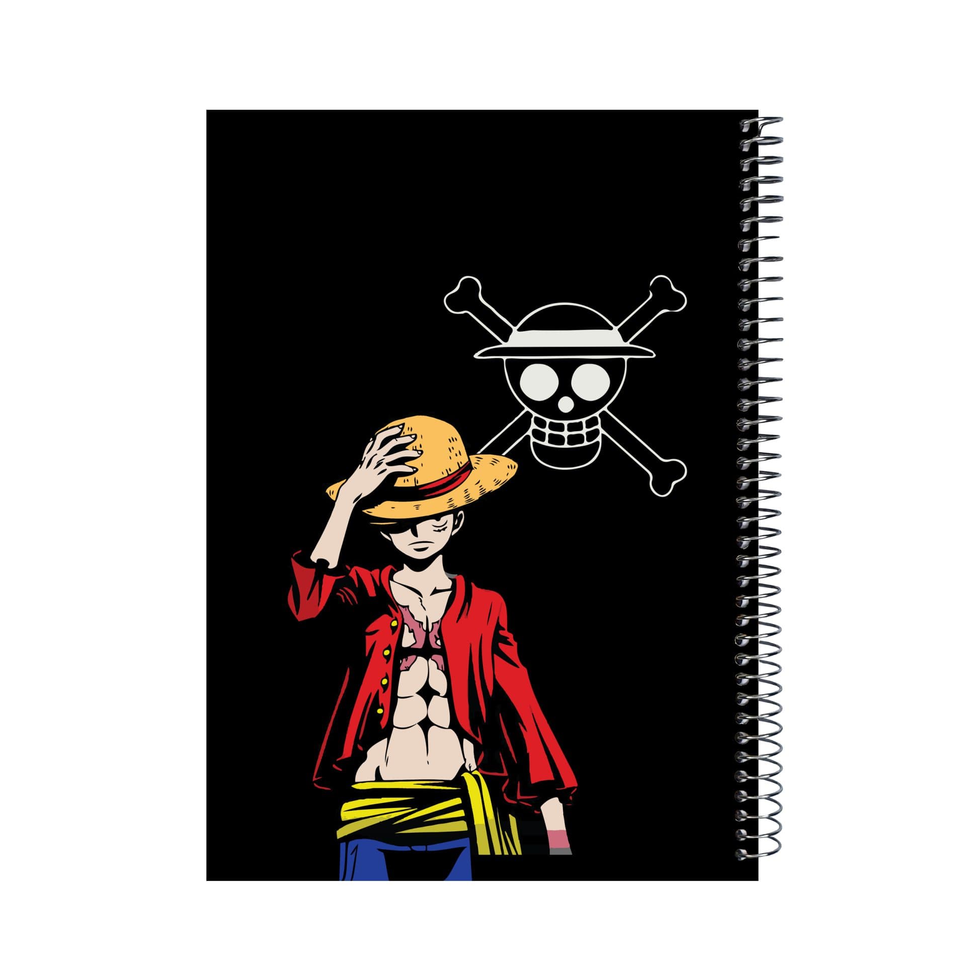 دفتر سیمی 60 برگ طرح کالکشن Anime مدلmonkey.d.luffy کد239