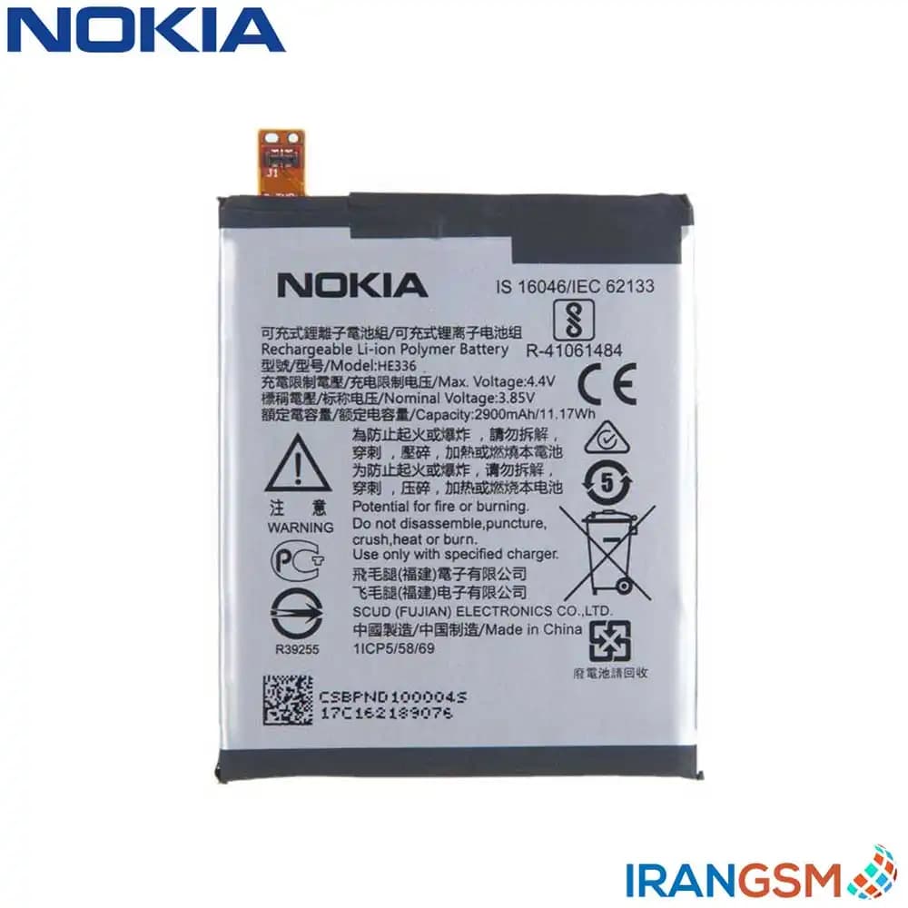 باتری موبایل نوکیا Nokia 3.1 مدل HE321, HE336