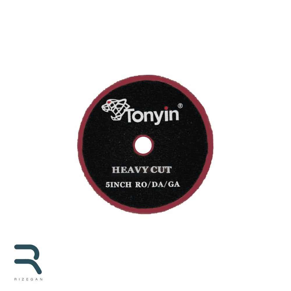 پد پولیش زبر تونین 125 میلی متری Tonyin Foam Polish Pad 5 inches (Heavy cut) TP11A