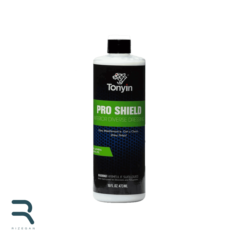 پوشش محافظ تونین مخصوص سطوح پلاستیک و چرم داخل خودرو حجم 473 میلی لیتر Tonyin Pro Shield Ultimate Diverse Dress