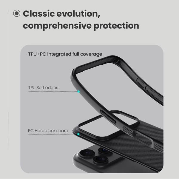 کاور نیلکین آیفون 17 پرو مدل Frosted Magnetic — تصویر ۶