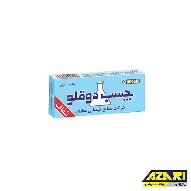 چسب دو قلو غفاری شفاف — تصویر ۳