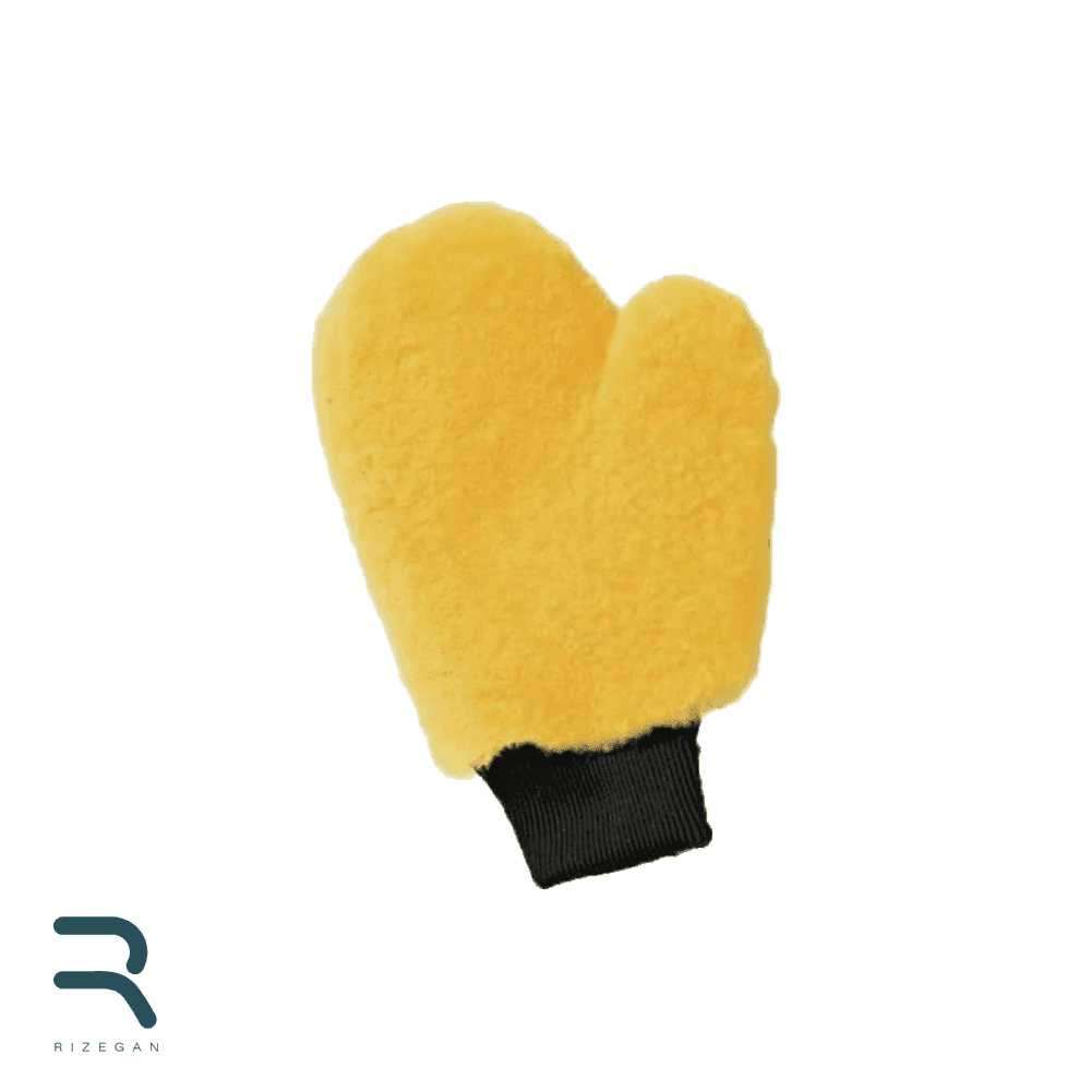 دستکش پوست بره مخصوص شست و شوی بدنه خودرو یو اف اس Ufs Lambskin Wool Washing Gloves