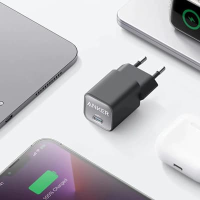 شارژر انکر مدل PowerPort III A2149 توان 20 وات 2 پین — تصویر ۲