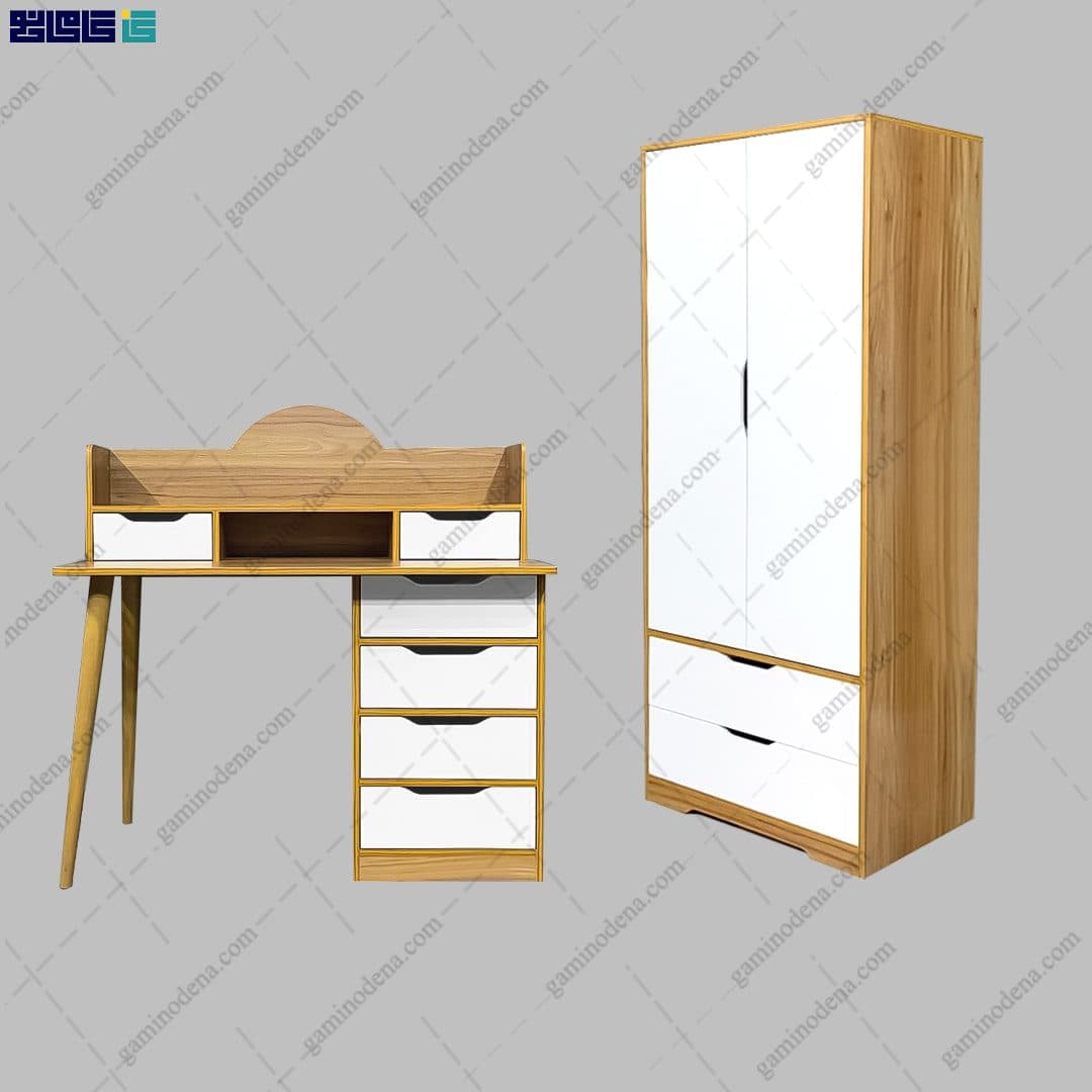 ست کمد و میز آرایش مدرن ایلماه
