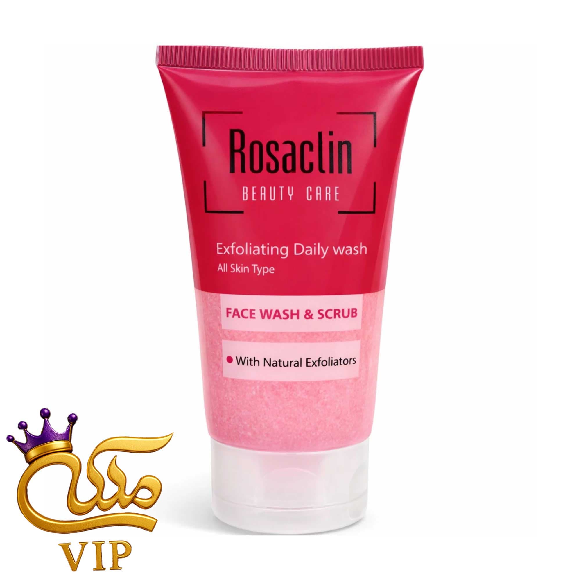 ژل شستشو رزاکلین مدل Scrub حجم 155 میلی لیتر