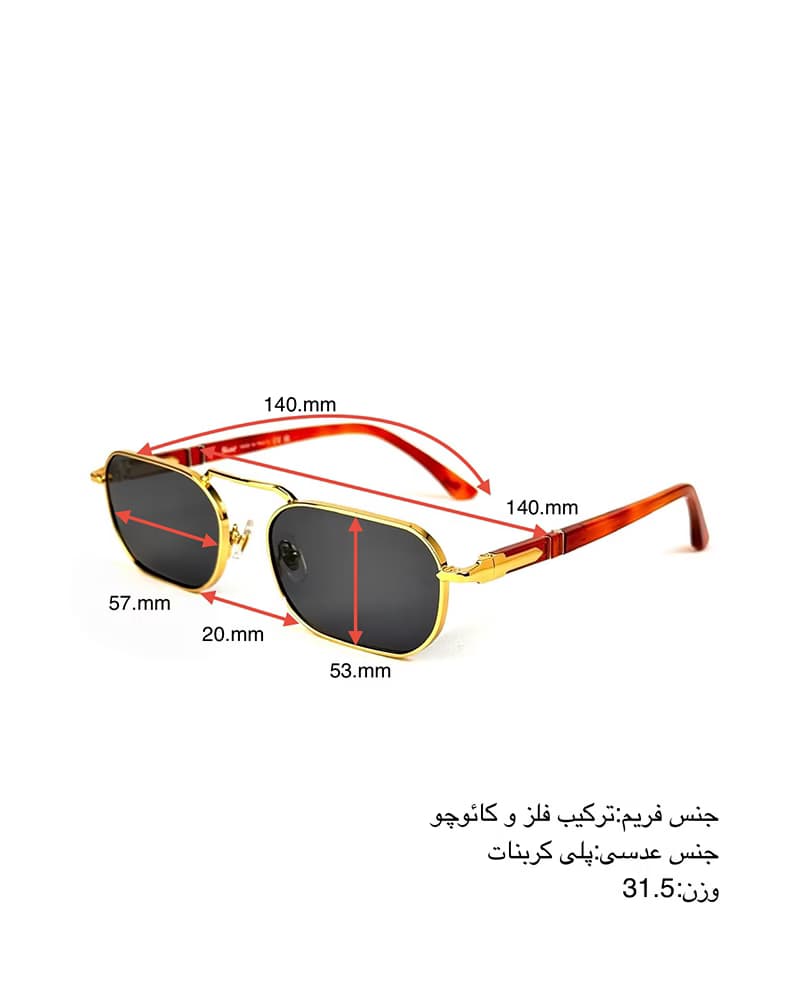 عينک آفتابی زنانه پرسول مدل PERSOL 1020-S — تصویر ۵