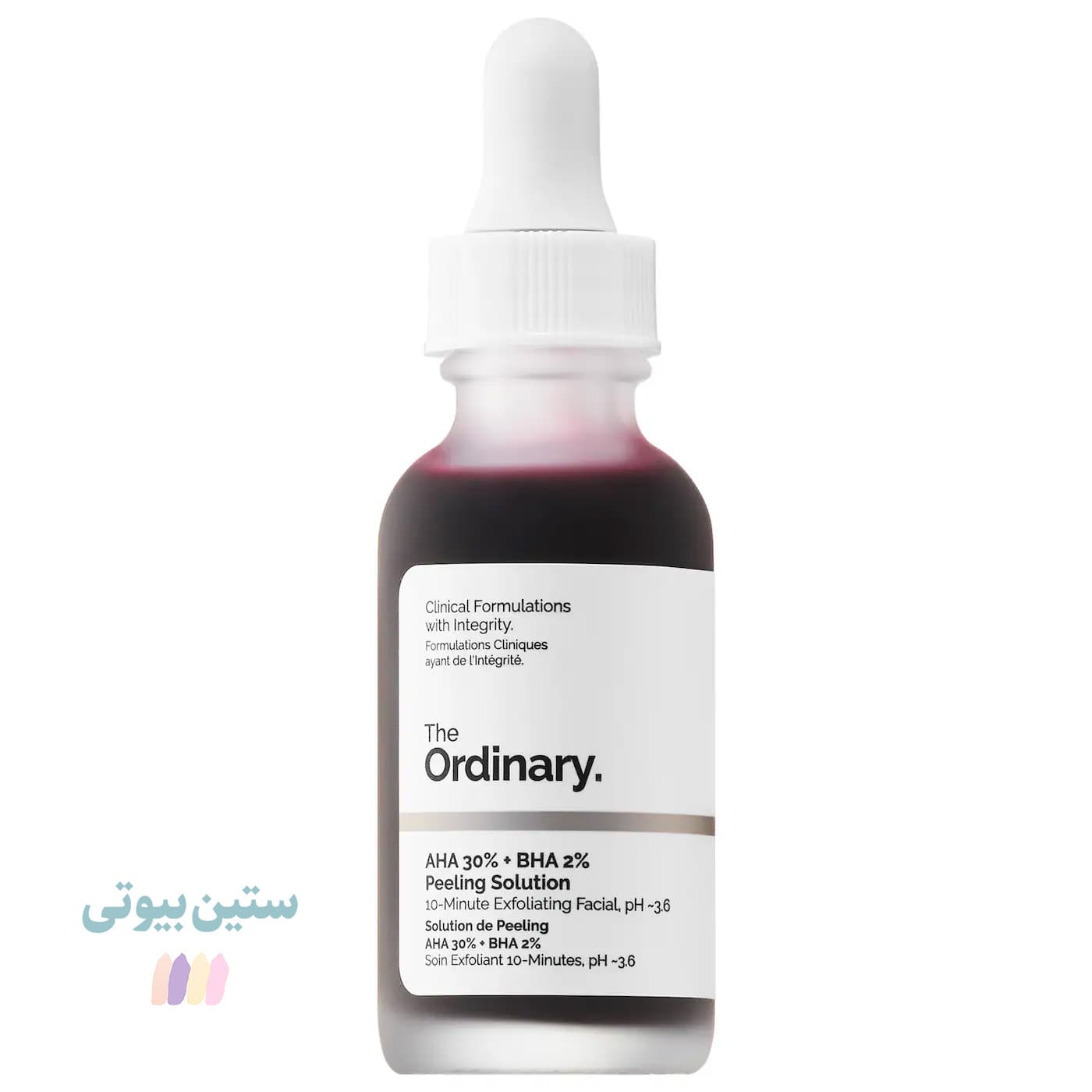 سرم پیلینگ اوردینری لایه بردار قوی (ساخت کانادا) AHA 30% + BHA 2% Exfoliating Peeling Solution
