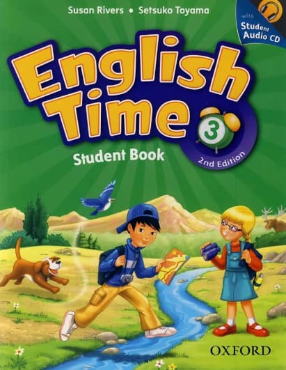 کتاب English Time 3 ویرایش دوم + کتاب کار (چاپ رنگی با کیفیت + CD)