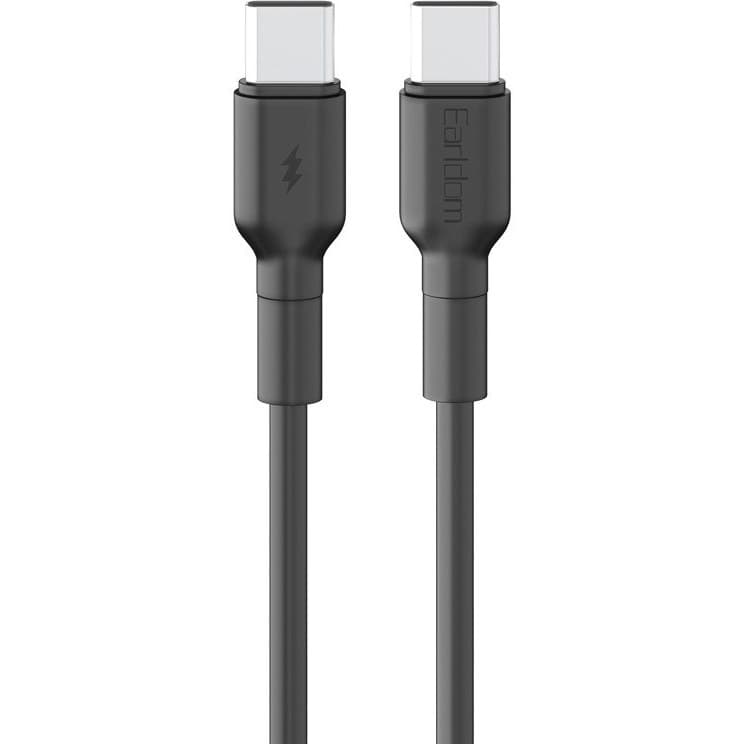 کابل شارژ فست Earldom Type-C To Type-C مدل EC-198C-C 60W