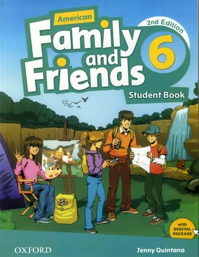 کتاب American Family and Friends 6 Second Edition با تخفیف ویژه + کتاب کار (ارزان‌ترین قیمت)