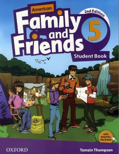کتاب American Family and Friends 5 ویرایش دوم (2nd Edition) + کتاب کار و CD
