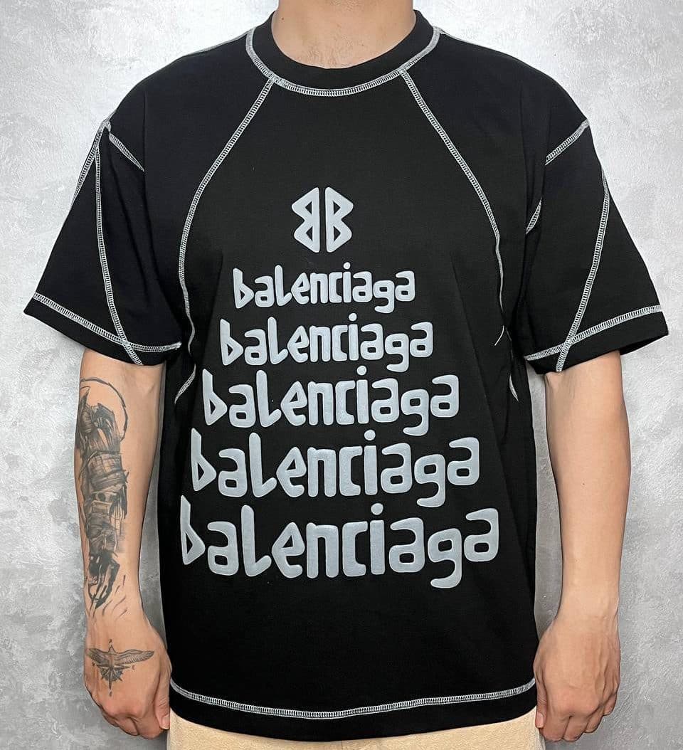 تیشرت پنبه دو رو Balenciaga