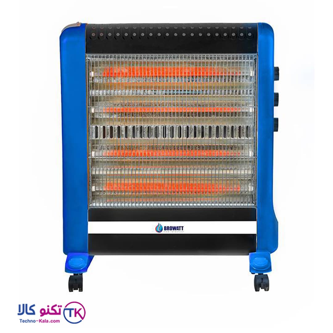 بخاری برقی فن دار بروات مدل H-BR 24000