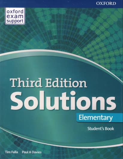 کتاب Solutions Elementary SB+Q R COOD + کتاب کار