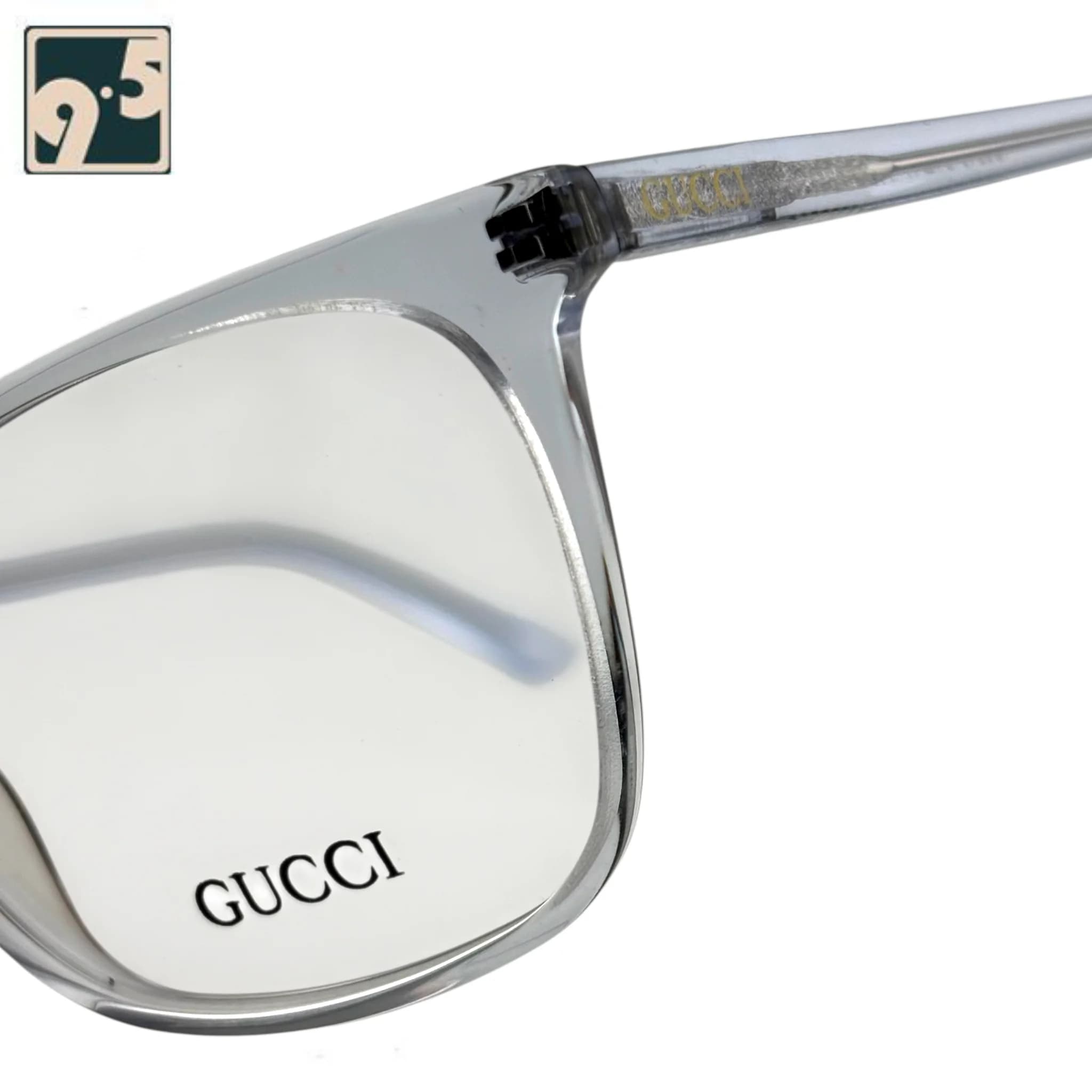 عینک طبی بی رنگ گوچی GUCCI — تصویر ۴
