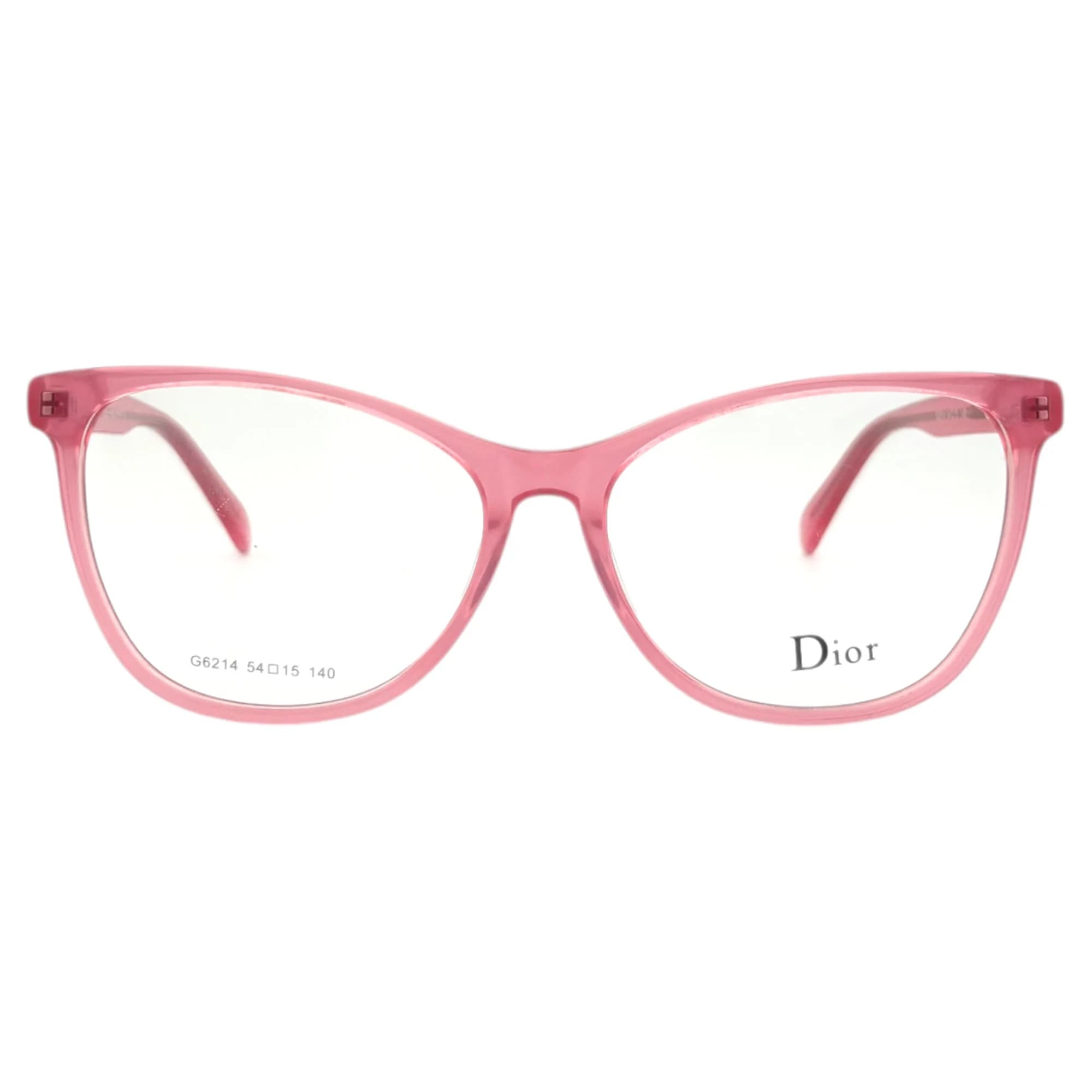 عینک زنانه گربه ای دیور صورتی Dior
