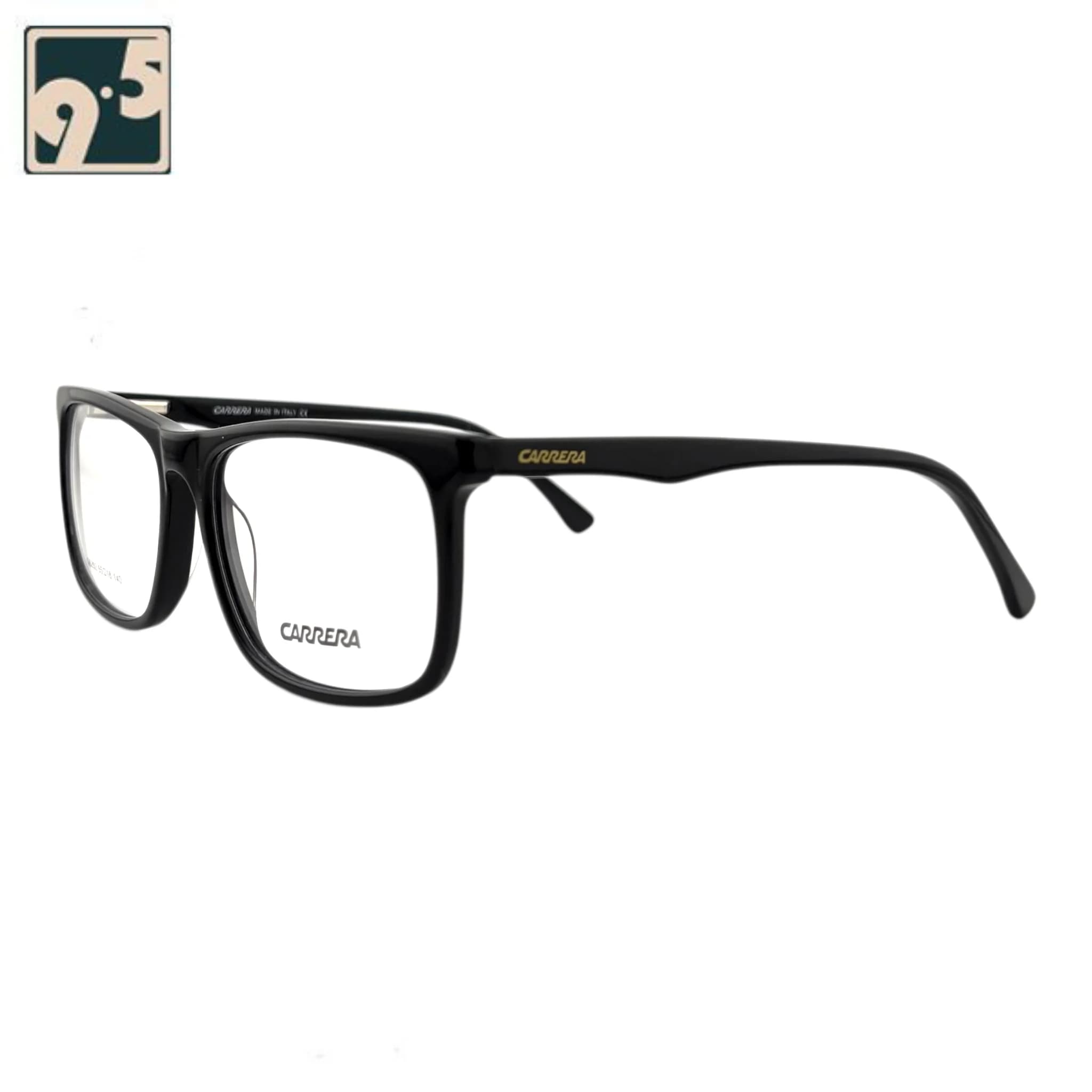 عینک طبی مستطیل کررا مشکی CARRERA — تصویر ۲