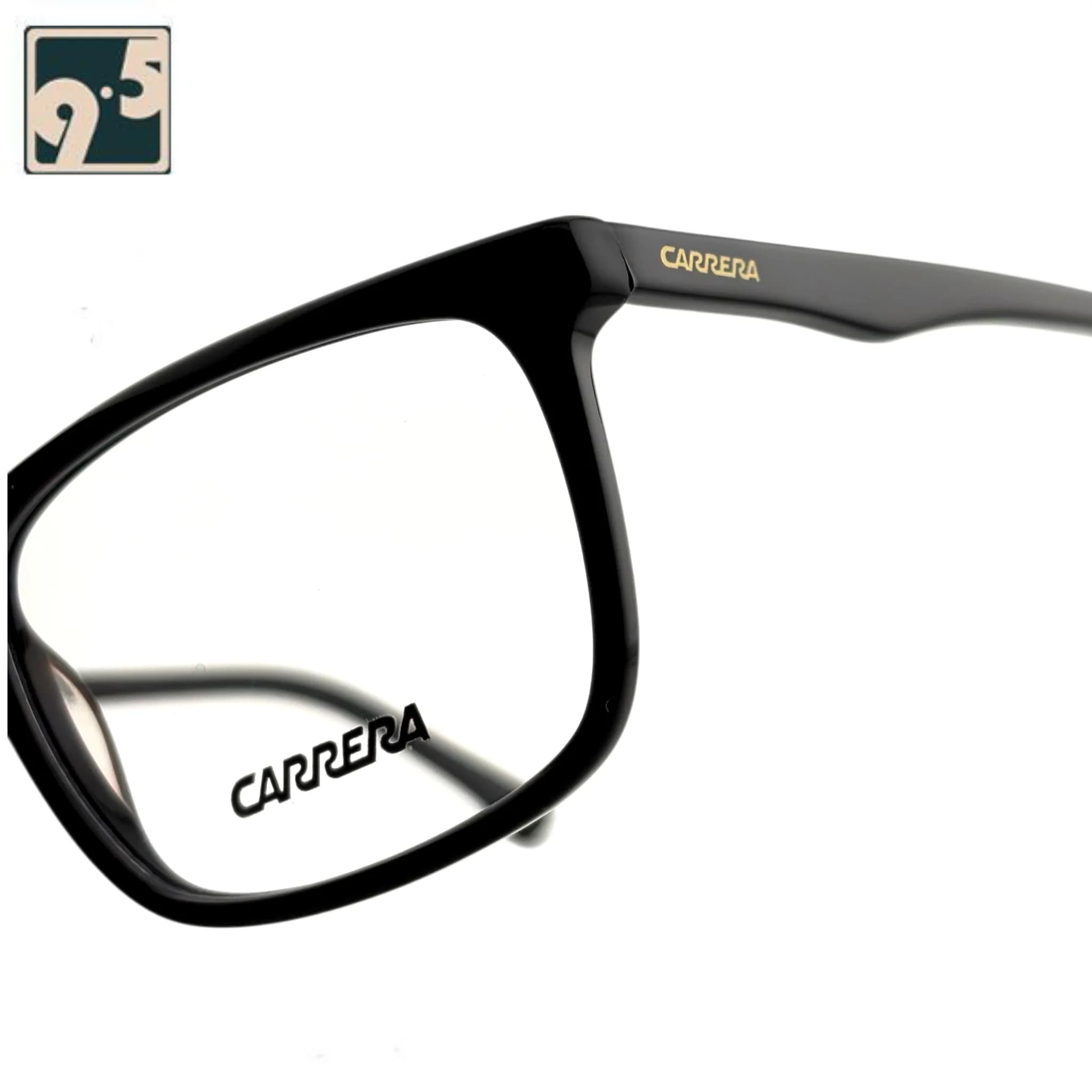 عینک طبی مستطیل کررا مشکی CARRERA — تصویر ۴