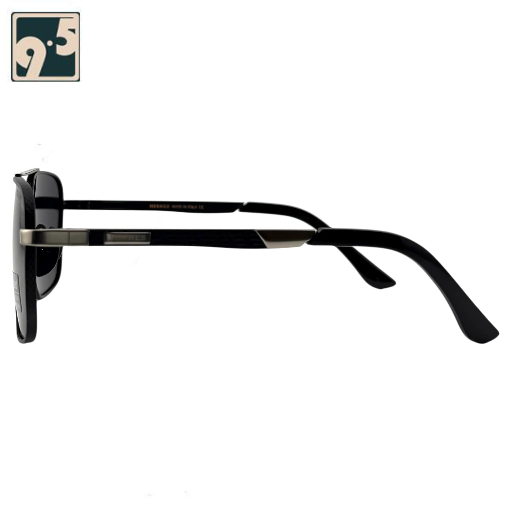 عینک آفتابی فلزی هرمس نقره ای HERMES p5826 silver — تصویر ۳