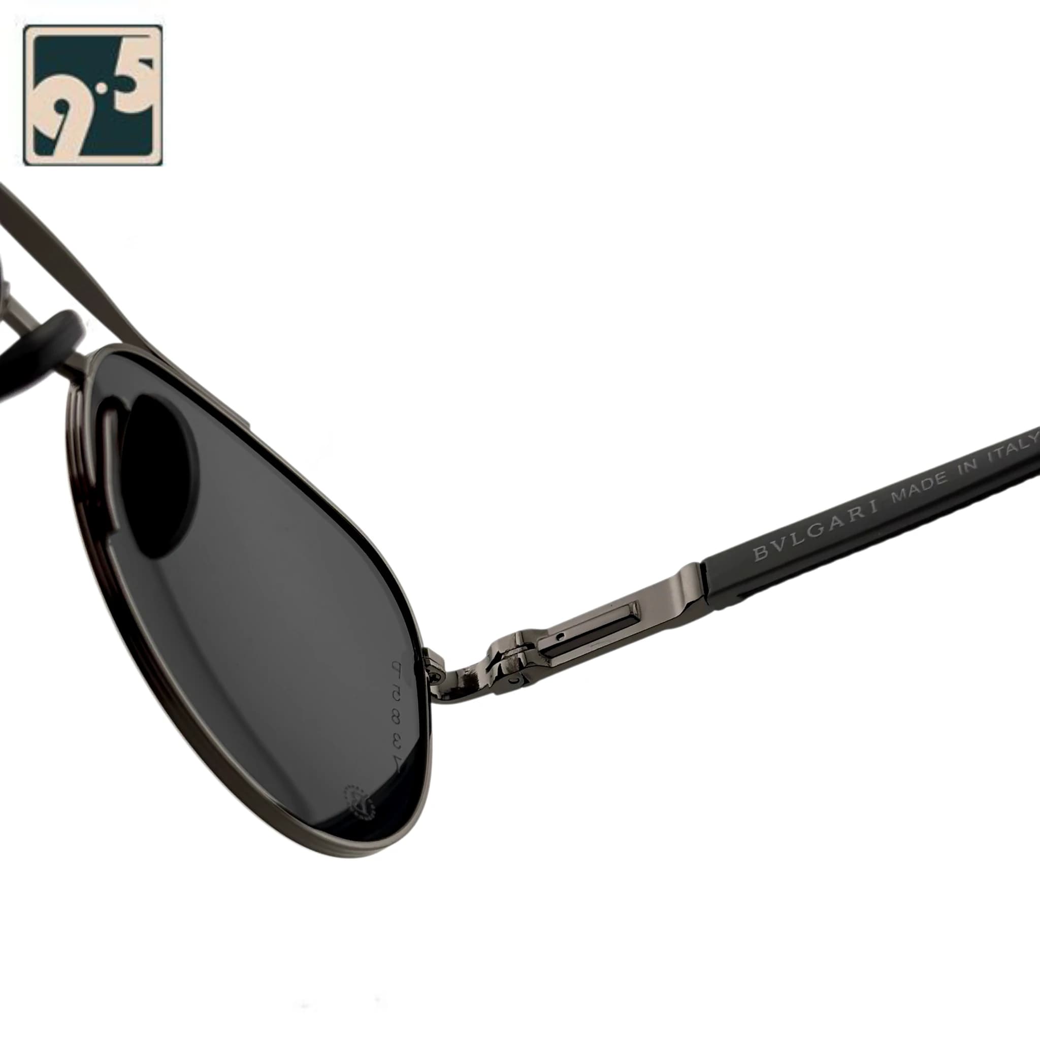 عینک آفتابی فلزی هرمس نقره ای HERMES p5826 silver — تصویر ۶