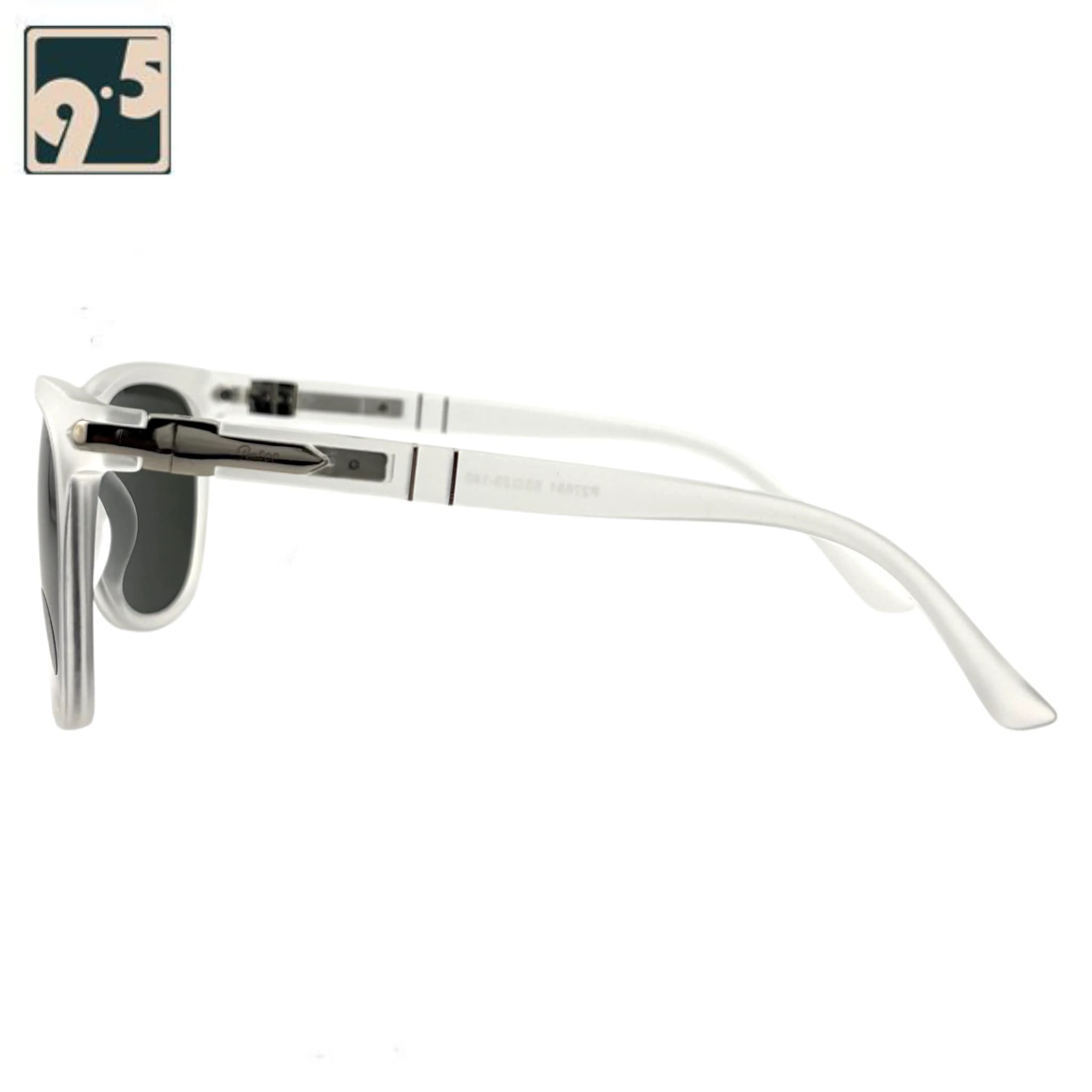 عینک آفتابی پرسول سفید یخی Persol ice p27681 — تصویر ۳