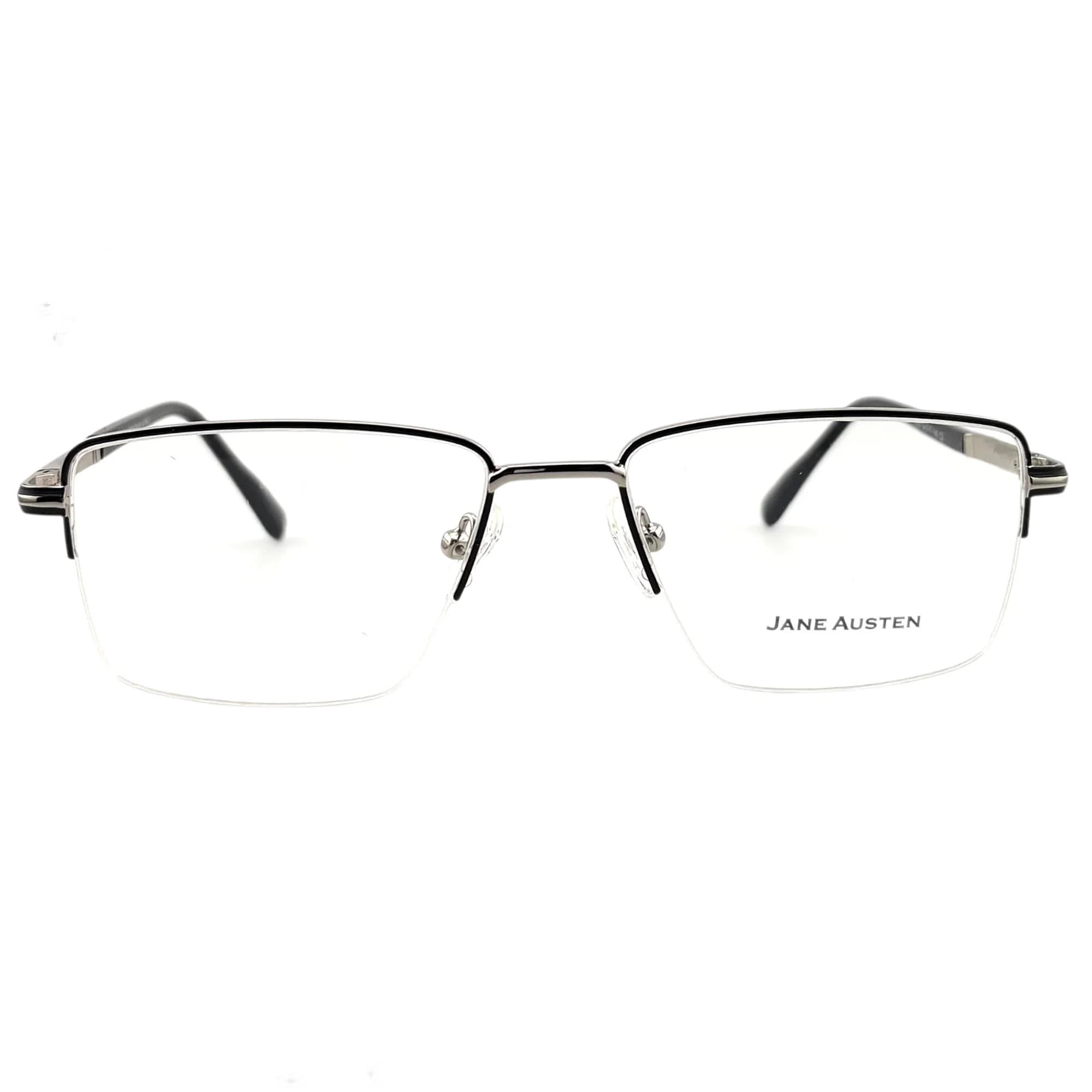 عینک نیم فریم فلزی مردانه Jane Austen L3305