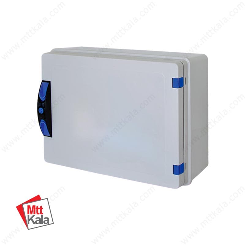 تابلو برق پلاستیکی 40×30 درب مات پارسا مدل T27370 | محفظه برق ABS با استاندارد IP66