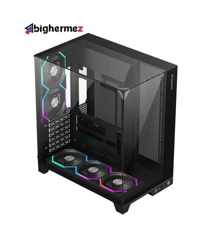 کیس گیمینگ گیم مکس مدل Infinity Pro Black — تصویر ۳