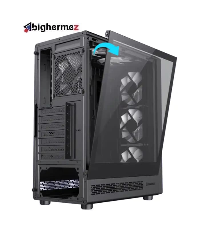 کیس گیمینگ گیم مکس مدل Storm 2 Black — تصویر ۲