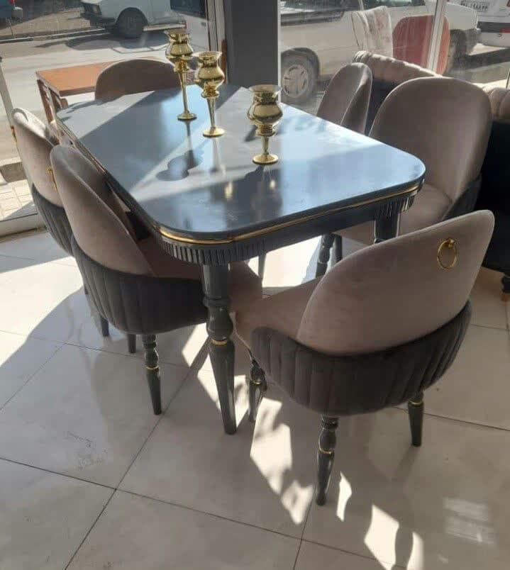 میزوصندلی ناهار خوری 6 نفره کد 9397