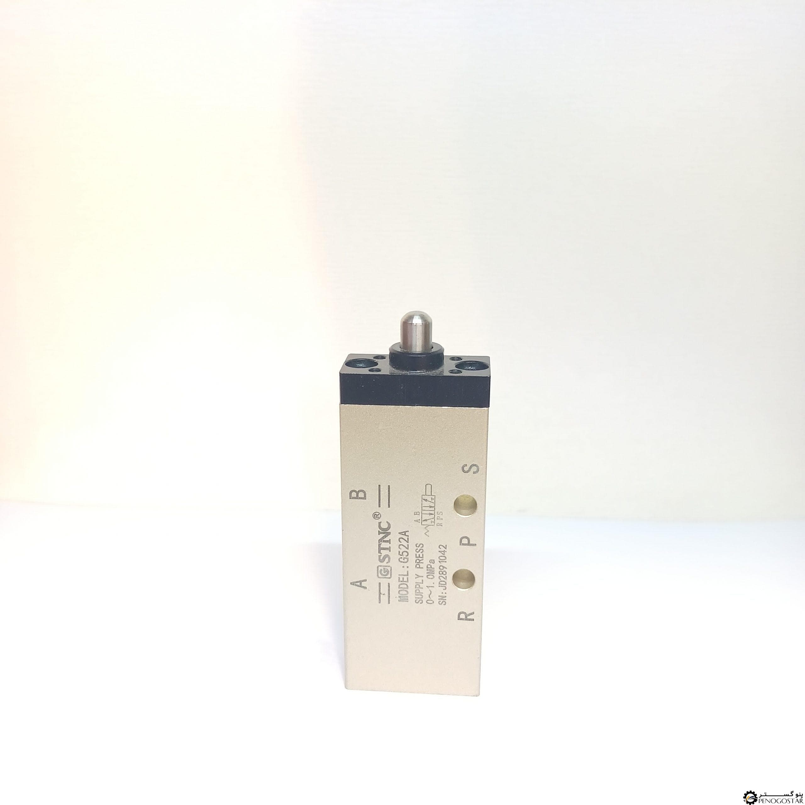 شیر دکمه ای 1/8*5/2 G522A STNC