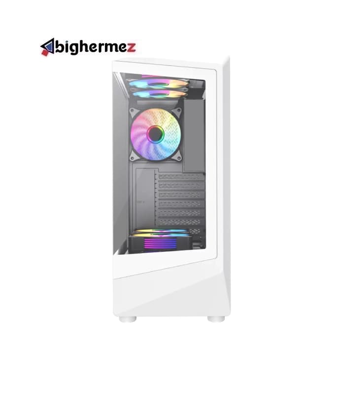 کیس گیمینگ گیم مکس مدل Vista COC White — تصویر ۲