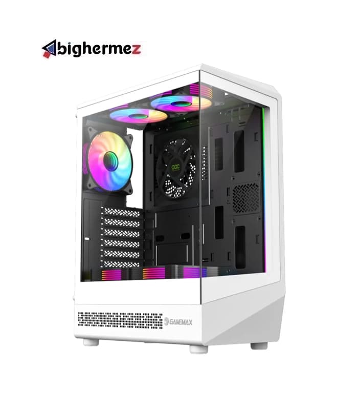 کیس گیمینگ گیم مکس مدل Vista COC White