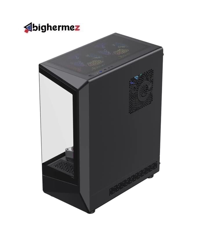 کیس گیمینگ گیم مکس مدل Vista COC Black — تصویر ۲