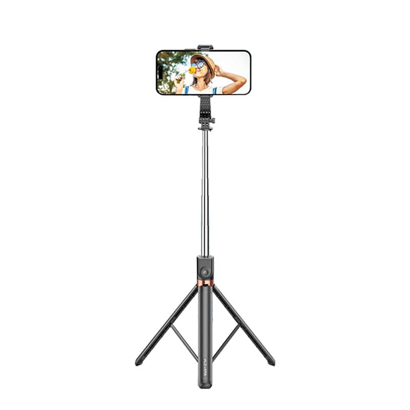 سه پایه سلفی (مونوپاد) شاتر دار بلوتوثی Polkama Live-K9 — تصویر ۲