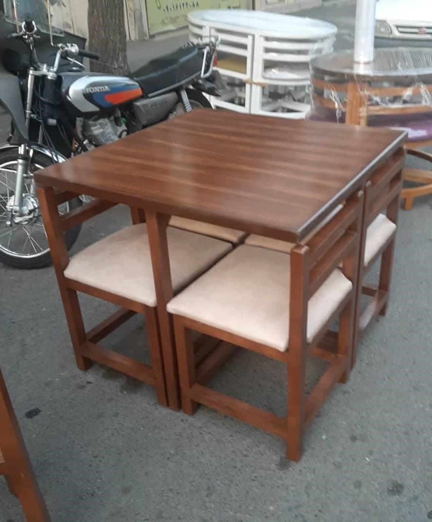 میزو صندلی غذا خوری کمجا 4 نفره درجه یک کد 8877