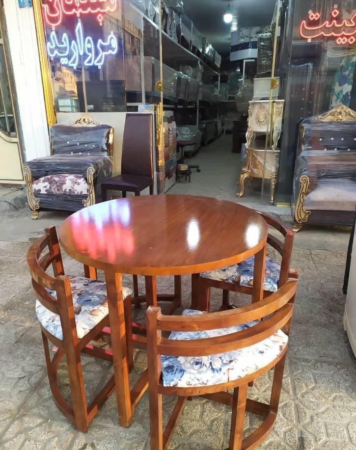میزو صندلی غذا خوری کمجا 4 نفره درجه یک کد 8885