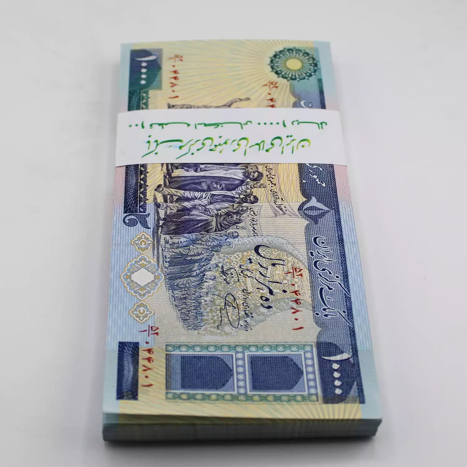بسته 1 تا 100 اسکناس 1000 تومانی تظاهراتی جمهوری سری 6 – سوپر بانکی — تصویر ۲