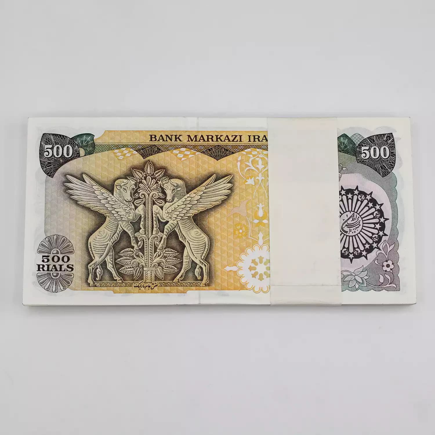 بسته 1 تا 100 اسکناس 500 ریالی بارگاهی – سوپر بانکی – 828101 — تصویر ۵