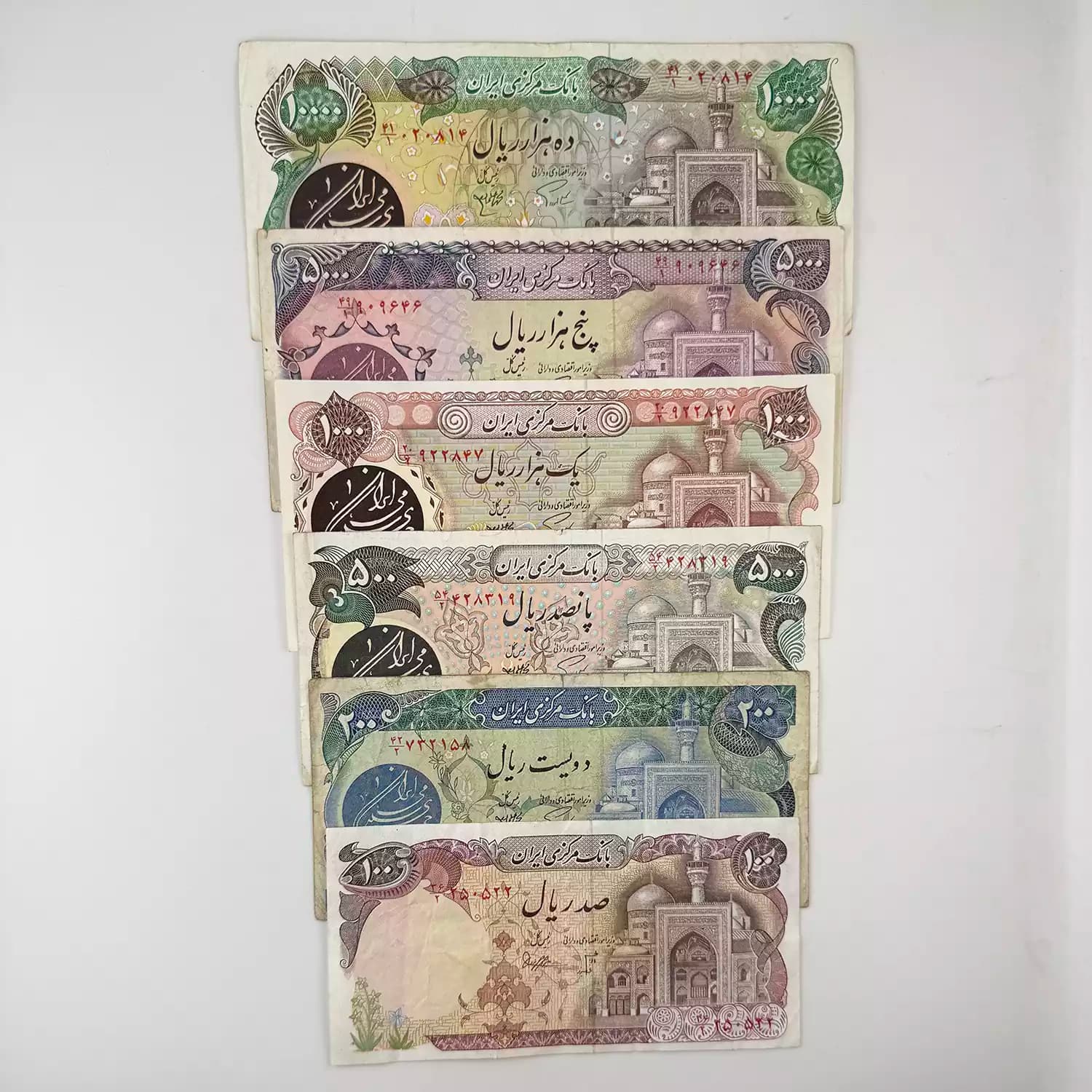 ست اسکناس بارگاهی – 6 برگ – 020814