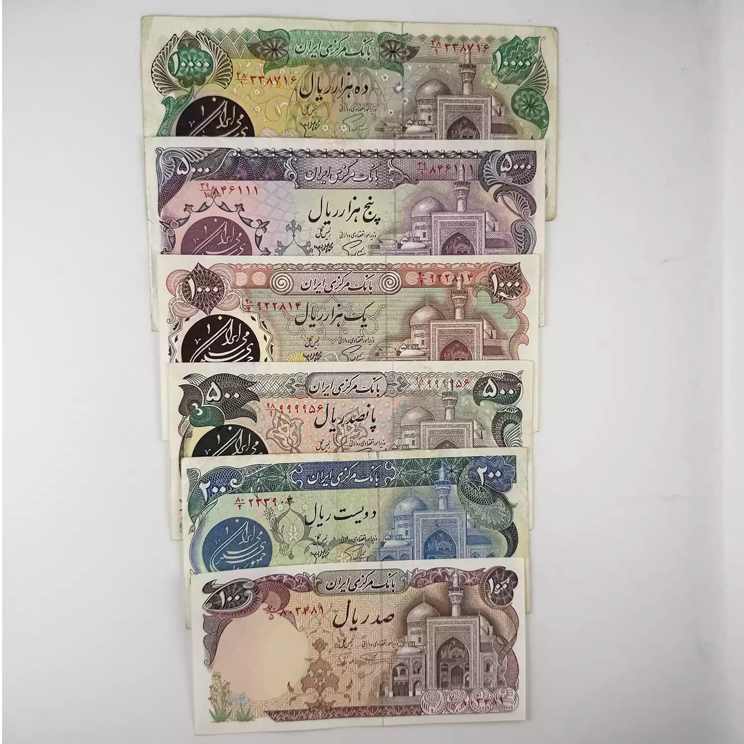ست اسکناس بارگاهی – 6 برگ – 338716