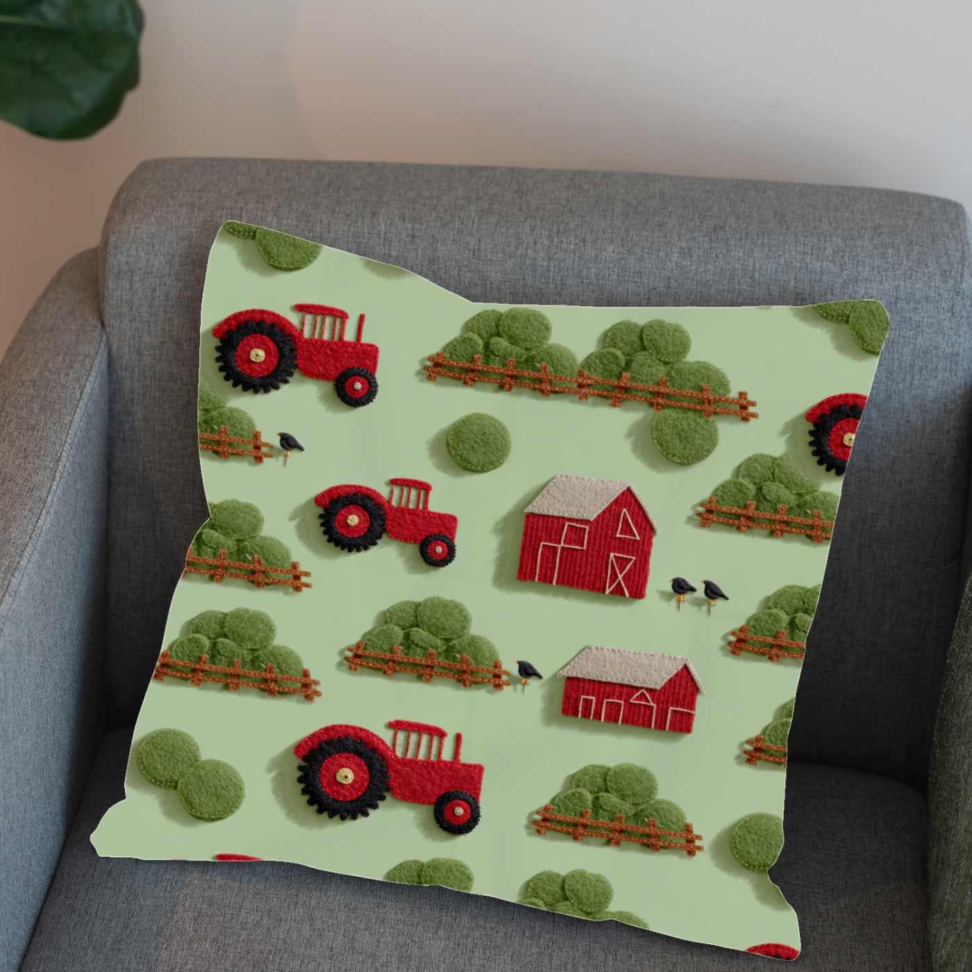 پارچه مخمل روبالشي طرح سه بعدي کد 5020452 — تصویر ۳