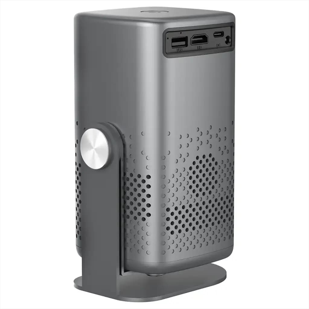 ویدیو پروژکتور هوشمند شارژی باکیفیتFHD پرودو مدل گوبو Porodo Lifestyle Gobo Portable Air projector — تصویر ۳