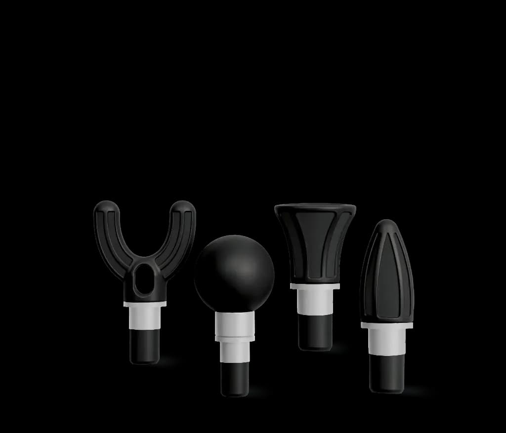 ماساژور تفنگی شارژی با 5 سطح سرعت پرودو مدل ایزان Porodo Lifestyle EaseOn Handheld Massager LFS14 — تصویر ۲